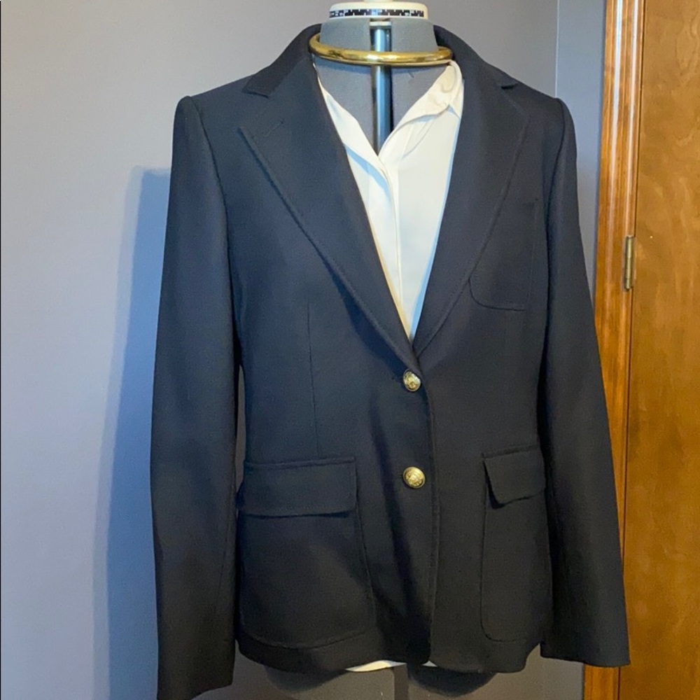 J Crew NWT Rhodes blazer 14 Italian wool - Picture 2 of 9